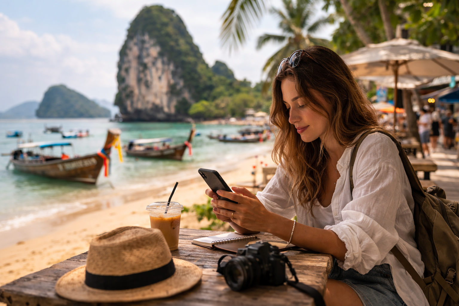 internet in Thailand for travelers using eSIM at Wat Pho