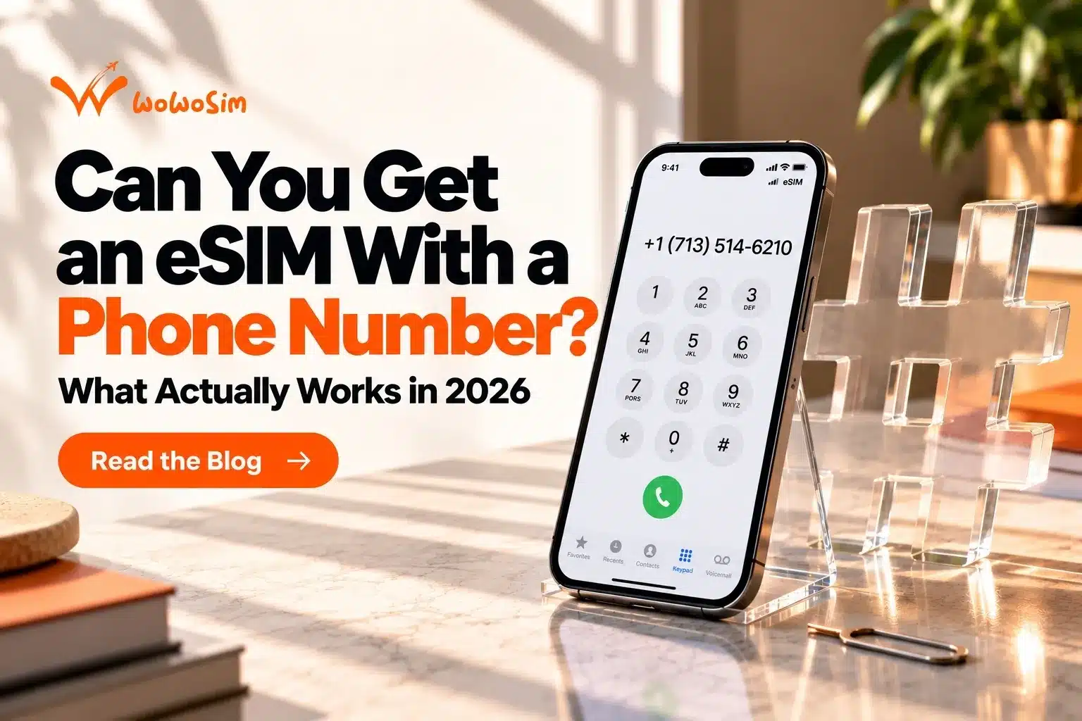 Phone screen showing dual SIM settings, illustrating how eSIM with phone number actually works